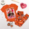 Be My Valentines Blue Allen Mascot Design Pajamas Set