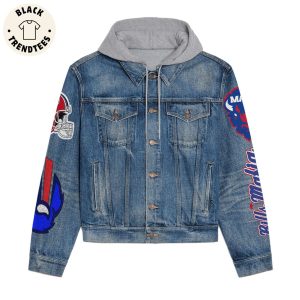 Buffalo Bills Is Calling And I Must Go Mafia Hooded Denim Jacket