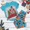 Cupid Bring Me Blue Portrait Design Pajamas Set