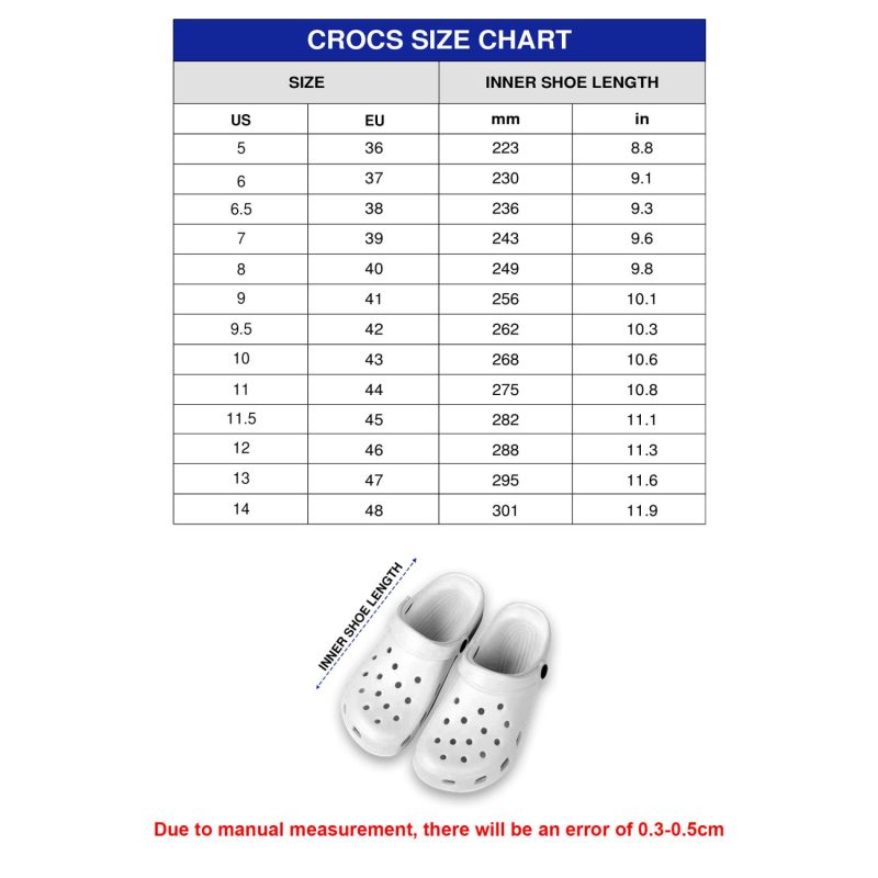 Go Griz White Design Crocs