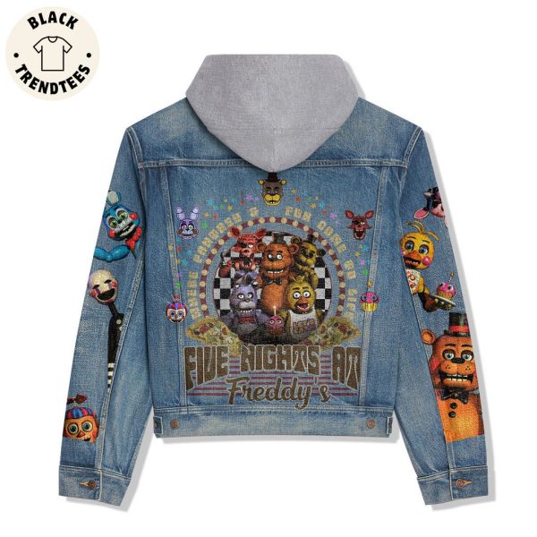 Five Nights At Freddy’s Hooded Denim Jacket