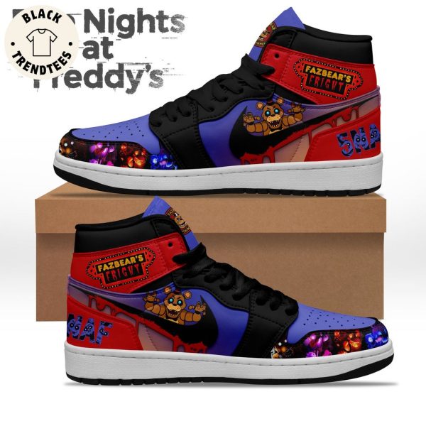 Five Nights At Freddy’s Mascot Nike Logo Design Air Jodan 1 High Top