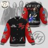 Personalized Neck Deep Skull Design Baseball Jacket