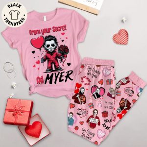 From Your Secret Ad Myer Pink Design Pajamas Set