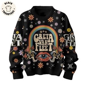 Gret Avan Fleet Black Design 3D Sweater