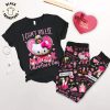 Happy Valentine’s Jay Pink Design Pajamas Set