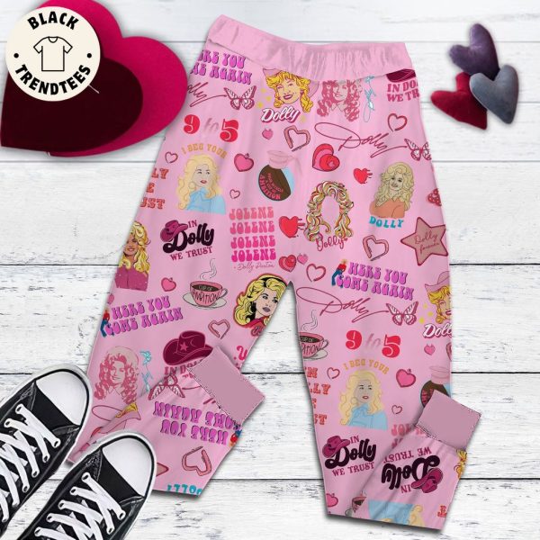 I Can’t Live Without You If The Love Was Gone Pink Design Pajamas Set