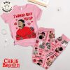 Lov You So Bad Michael Jackson Portrait Pink Design Pajamas Set