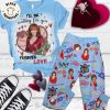 I Ruv You Sweet Pie Pink Design Pajamas Set