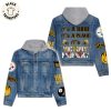 It’s Not A Team Logo Damily Crest EST 1933 Steelers Logo Design Hooded Denim Jacket