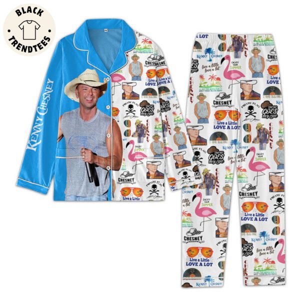 Kenny Chesney Portrait Design Pajamas Set