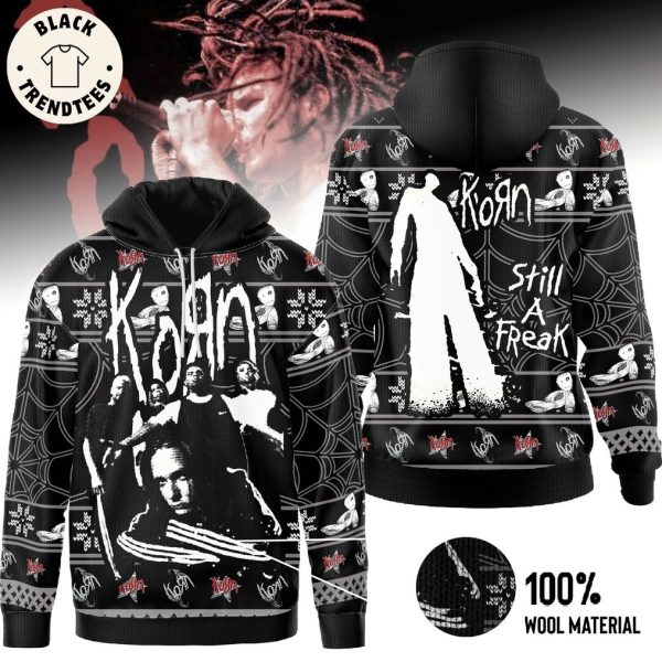 Korn Still A Freak Black Design 3D Hoodie