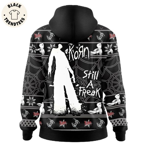 Korn Still A Freak Black Design 3D Hoodie