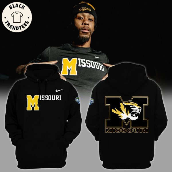 Limited Edition Missouri Tigers Football Mascot Black Design 3D Hoodie Longpant Cap Set