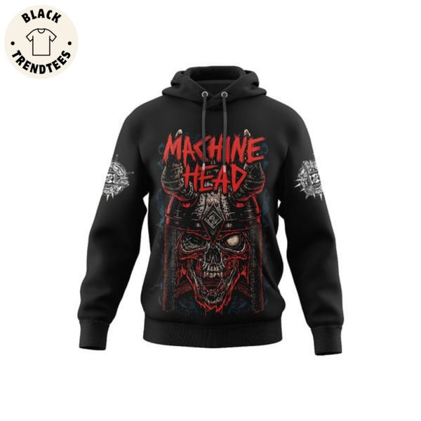 Machine Head Skull Design 3D Hoodie