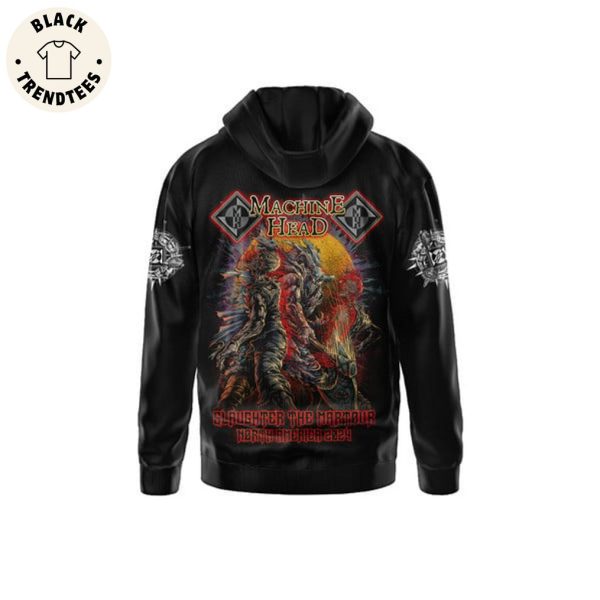 Machine Head Skull Design 3D Hoodie