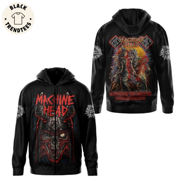 Machine Head Skull Design 3D Hoodie