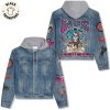 Namristein Ich Will Ficken Hooded Denim Jacket