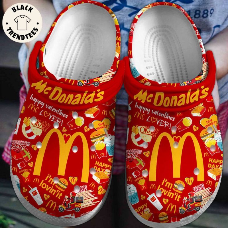 MC Donald's White Crocs - Blacktrendtees