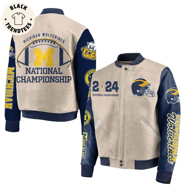 Michigan Wolverines National Championship 2024 Baseball Jacket