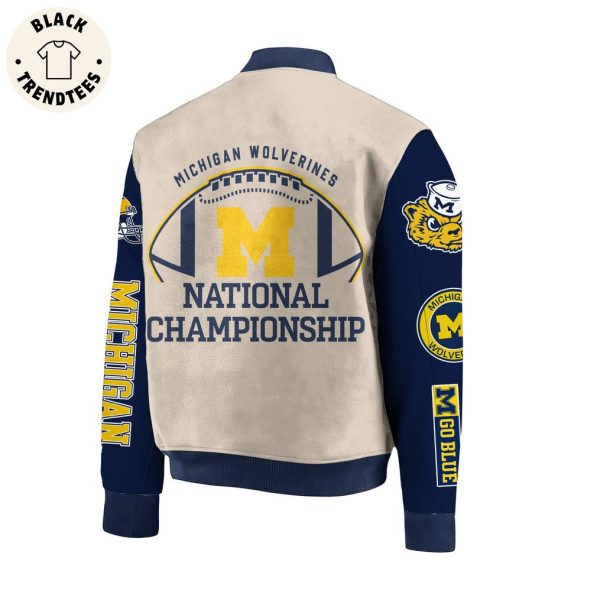 Michigan Wolverines National Championship 2024 Baseball Jacket