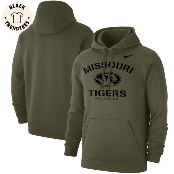 Missouri Tigers Established 1839 Mascot Design 3D Hoodie