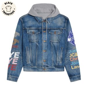 Most Likely To Be An NSYNC Fan Hooded Denim Jacket