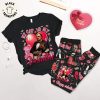 Mr.Steal Your Heartt Bloody Valentine Pink Design Pajamas Set