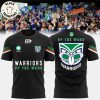 New Zealand Warriors One.nz Up The Wash NRL Blue Logo Design 3D T-Shirt