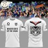 New Zealand Warriors Up The Wash NRL One.nz White Design 3D T-Shirt