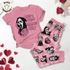 Our 1st Valentineday Together Blue Design Pajamas Set