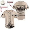 Personalized Grateful Dead Black Design Baseball Jersey