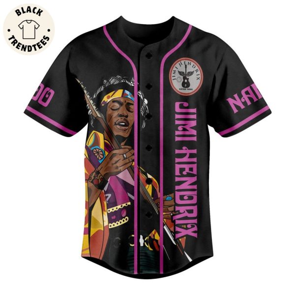 Personalized Jim Hendrik Here He Comes Black Design Baseball Jersey