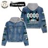 Personalized Made In Year Of Big An Awesome SF49 Faithful Hooded Denim Jacket