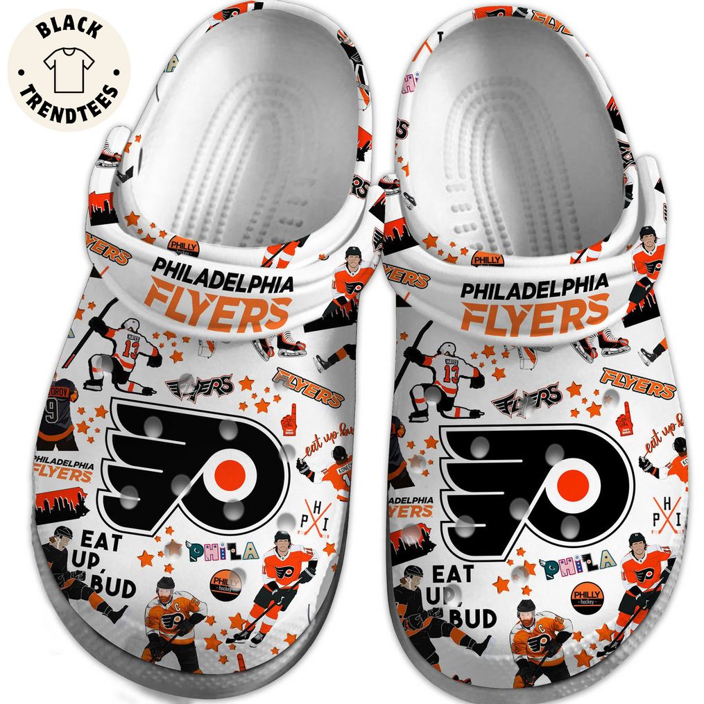 Philadelphia Flyers Orange Design Crocs