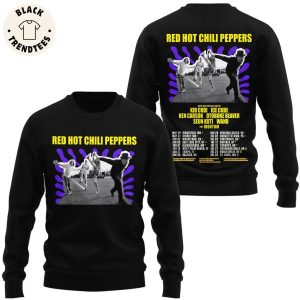 Red Hot Chili Peppers Black Design 3D Sweater
