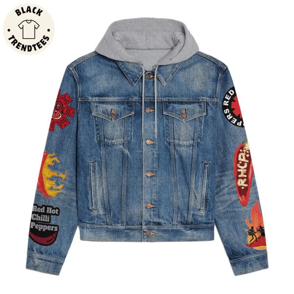 Red Hot Chilli Peppers Hooded Denim Jacket