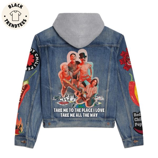 Red Hot Chilli Peppers Hooded Denim Jacket