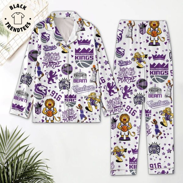 Sacramento Kings Light The Beam 916 Pajamas Set