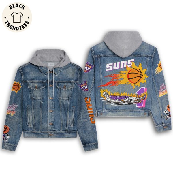 Suns Rolly The Valley Hooded Denim Jacket