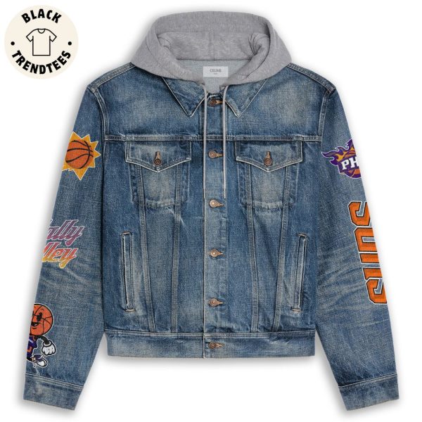 Suns Rolly The Valley Hooded Denim Jacket