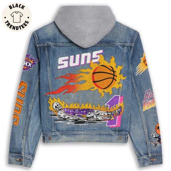 Suns Rolly The Valley Hooded Denim Jacket