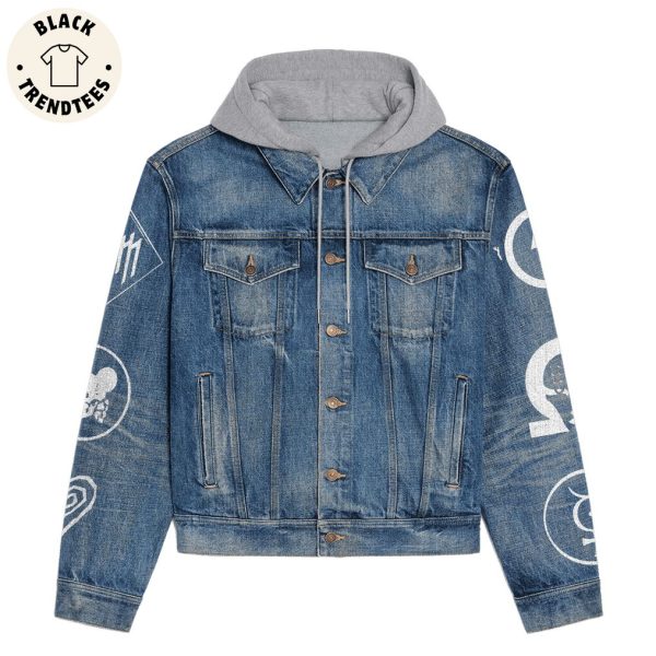 Tainted Love Hooded Denim Jacket