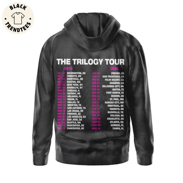 The Trilogy Tour Black Design 3D Hoodie