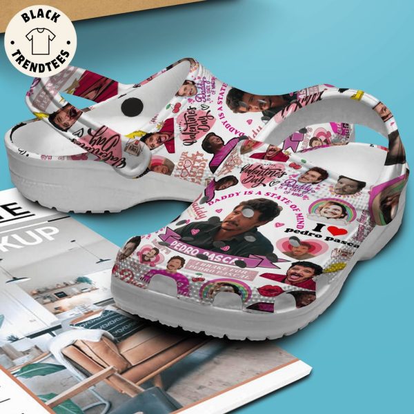 Valentine’s Day Daddy Is A State Of Mind White Design Crocs