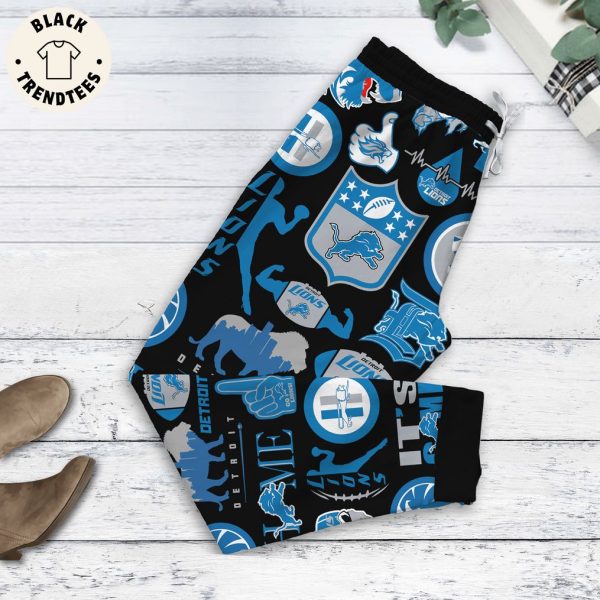 Win Lost Or Tie I’m A Detroit Lions Fan Till I Die Pajamas Set