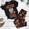 You Better Watch Out Steelers Black Design Pajamas Set