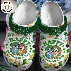 Blucy Happy St Patricks Day Hats Off To You Be Touched By Some Irish Luck Crocs