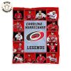 Chicago Blackhawks Logo Ice Hockey Team Legends Blanket