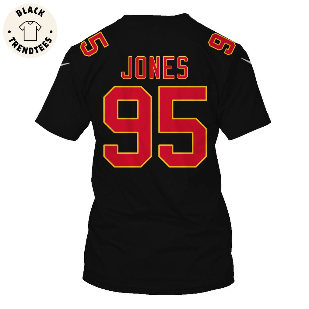 Chris Jones Kansas City Chiefs Super Bowl LVIII Limited Edition Black Hoodie Jersey